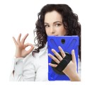 Shockproof Pancerne Etui z Uchwytem do Samsung Galaxy Tab S4 10.5 granatowe