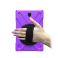 Shockproof Pancerne Etui z Uchwytem do Samsung Galaxy Tab S4 10.5 fioletowe