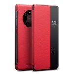 Skórzane Etui Smart Cover QIALINO Huawei Mate 40 Pro czerwony
