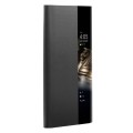 Skórzane Etui Smart Cover QIALINO Huawei Mate 40 Pro czarny