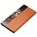 Skórzane Etui Smart Cover QIALINO Huawei Mate 40 Pro brązowy