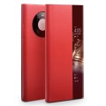 Skórzane Etui Smart Cover QIALINO Huawei Mate 40 Pro czerwony