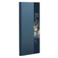 Skórzane Etui Smart Cover QIALINO Huawei Mate 40 Pro niebieski