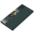Skórzane Etui Smart Cover QIALINO Huawei Mate 40 Pro zielony