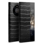 Skórzane Etui Smart Cover QIALINO Huawei Mate 40 Pro czarny
