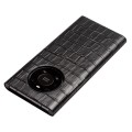 Skórzane Etui Smart Cover QIALINO Huawei Mate 40 Pro czarny