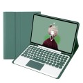 Zielone Etui Bezprzewodowa Klawiatura Touchpad do iPad 9.7 / iPad Air 2 / iPad Pro 9.7