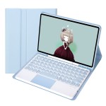 Niebieskie Etui Bezprzewodowa Klawiatura Touchpad do iPad 9.7 / iPad Air 2 / iPad Pro 9.7