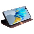 Skórzane Etui Pokrowiec QIALINO Huawei Mate 40 brązowy