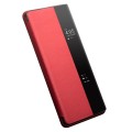 Skórzane Etui Smart Cover QIALINO Huawei Mate 40 czerwony