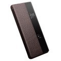 Skórzane Etui Smart Cover QIALINO Huawei Mate 40 brązowy