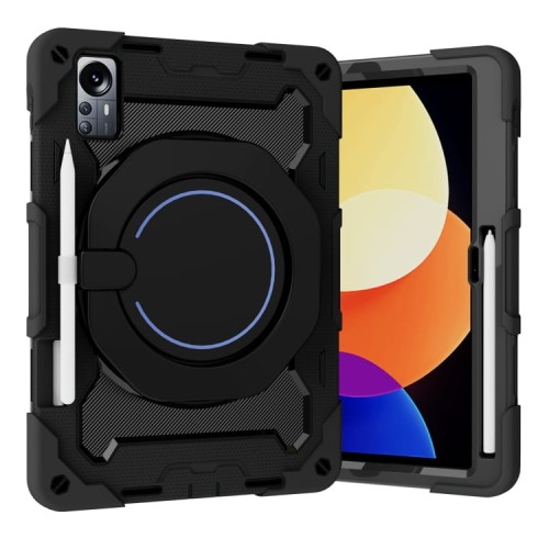 Shockproof Pancerne Etui z Uchwytem do Xiaomi Pad 5 Pro 12.4 czarne