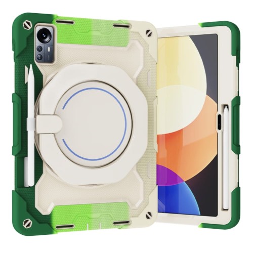 Shockproof Pancerne Etui z Uchwytem do Xiaomi Pad 5 Pro 12.4 kolorowe