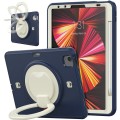 Shockproof Pancerne Etui z Paskiem i Uchwytem do iPad Pro 11 2022/2021/2020 granatowe