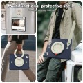 Shockproof Pancerne Etui z Paskiem i Uchwytem do iPad Pro 11 2022/2021/2020 granatowe