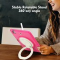 Shockproof Pancerne Etui z Paskiem i Uchwytem do iPad Pro 11 2022/2021/2020 różowe