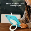 Shockproof Pancerne Etui z Paskiem i Uchwytem do iPad Pro 11 2022/2021/2020 niebieskie