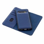 Skórzany Pokrowiec Portfel do Samsung Galaxy S10 granatowy
