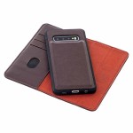 Skórzany Pokrowiec Portfel do Samsung Galaxy S10 brązowy