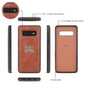 Etui Pokrowiec Portfel POLA do Samsung Galaxy S10 brązowy