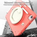 Shockproof Pancerne Etui z Paskiem i Uchwytem do iPad Pro 11 2022/2021/2020 koralowe