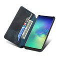 Denior Skórzane Etui Pokrowiec do Samsung Galaxy S10 granatowe