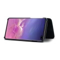 Denior Skórzane Etui Pokrowiec do Samsung Galaxy S10+ granatowe