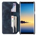 Denior Skórzane Etui Pokrowiec do Samsung Galaxy Note 8 granatowe