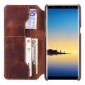 Denior Skórzane Etui Pokrowiec do Samsung Galaxy Note 8 brązowe