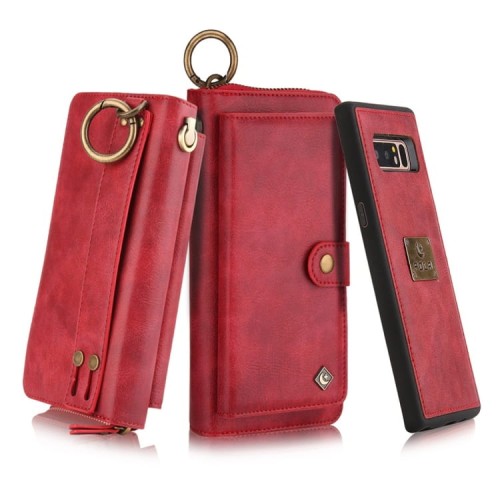 POLA Etui Portfel Obudowa do Samsung Galaxy Note 8 czerwone