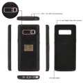 POLA Etui Portfel Obudowa do Samsung Galaxy Note 8 czarne