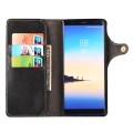 Denior Skórzane Etui Pokrowiec do Samsung Galaxy Note 8 czarne