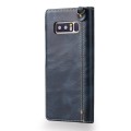Denior Skórzane Etui Pokrowiec do Samsung Galaxy Note 8 granatowe