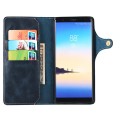 Denior Skórzane Etui Pokrowiec do Samsung Galaxy Note 8 granatowe