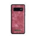 Etui Pokrowiec Portfel CASEME do Samsung Galaxy S10 czerwony