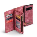 Etui Pokrowiec Portfel CASEME do Samsung Galaxy S10 czerwony