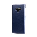 Skórzane etui ochronne typu plecki Galaxy Note 9 - granatowe