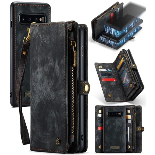 Etui Pokrowiec Portfel CASEME do Samsung Galaxy S10 czarny