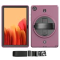 Pancerne Etui z Osłoną Ekranu do Samsung Galaxy Tab A7 10.4 bordowe