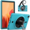 Pancerne Etui z Osłoną Ekranu do Samsung Galaxy Tab A7 10.4 niebieskie