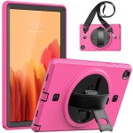Pancerne Etui z Osłoną Ekranu do Samsung Galaxy Tab A7 10.4 różowe