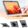 Pancerne Etui z Osłoną Ekranu do Samsung Galaxy Tab A7 10.4 szare