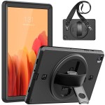Pancerne Etui z Osłoną Ekranu do Samsung Galaxy Tab A7 10.4 czarne