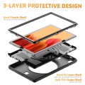 Pancerne Etui z Osłoną Ekranu do Samsung Galaxy Tab A7 10.4 czarne