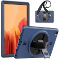 Pancerne Etui z Osłoną Ekranu do Samsung Galaxy Tab A7 10.4 granatowe