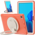 Pancerne Etui z Uchwytem do Samsung Galaxy Tab A7 10.4 pomarańczowe