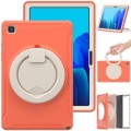 Pancerne Etui z Uchwytem do Samsung Galaxy Tab A7 10.4 pomarańczowe