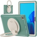 Pancerne Etui z Uchwytem do Samsung Galaxy Tab A7 10.4 szmaragdowo-zielone
