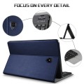 Etui Bezprzewodowa Klawiatura Pen Slot Samsung Galaxy Tab S4 10.5 granatowa