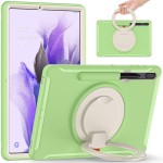 Pancerne Etui z Uchwytem do Samsung Galaxy Tab S8+ / Tab S7+ / Tab S7 FE 12.4 zielone